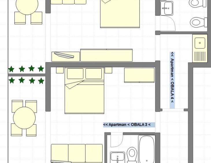 Projekat - raspored Obala 3 i Obala 4